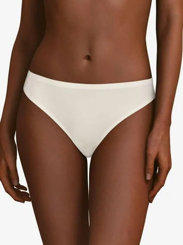 Vista 2 de Chantelle Ropa interior para mujer, tanga suave elástica, talla única, paquete de 3