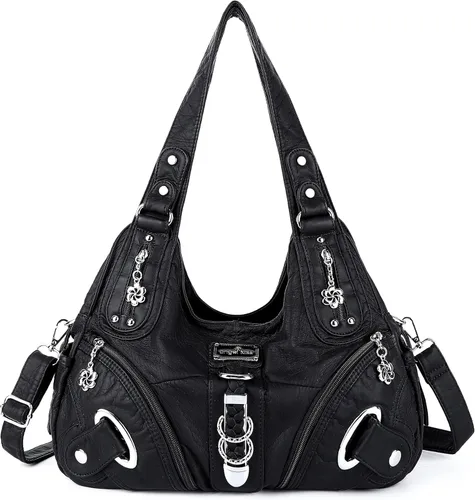 Vista 20 de Angelkiss Hobo Carteras y bolsos para mujeres Bolso de mano para mujeres Carteras grandes Bolsos de hombro diarios Purses, handbags, Handbag