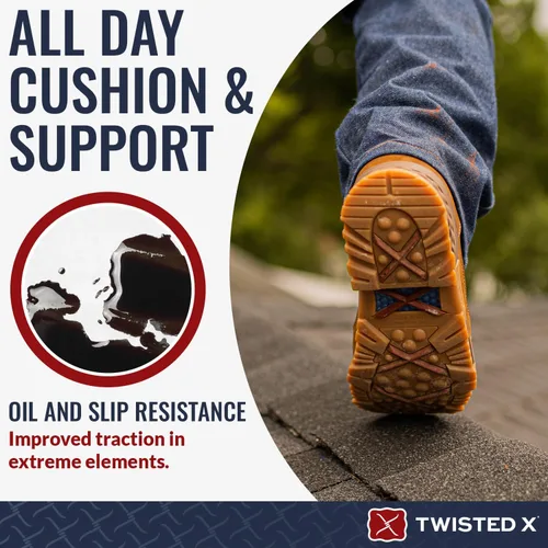 Vista 4 de Twisted X - Botas de trabajo para hombre de 11.0in con tecnología CellStretch Comfort