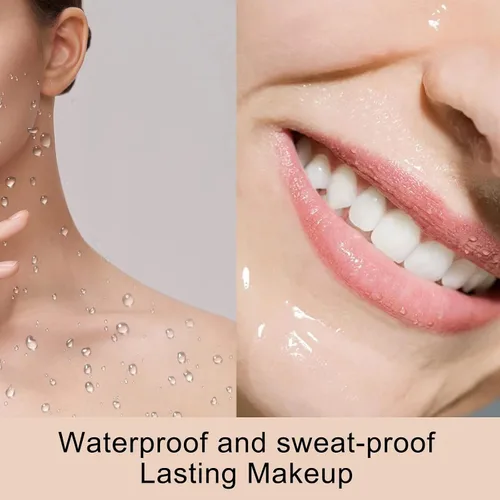 Vista 2 de Cubierta de tatuaje, corrector invisible impermeable para el cuerpo, piernas, contusiones, cicatrices, manchas oscuras, vitíligo, maquillaje