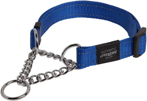 Vista 10 de Rogz Utility - Collar de perro de medio cheque reflectante de 1 pulgada, color naranja