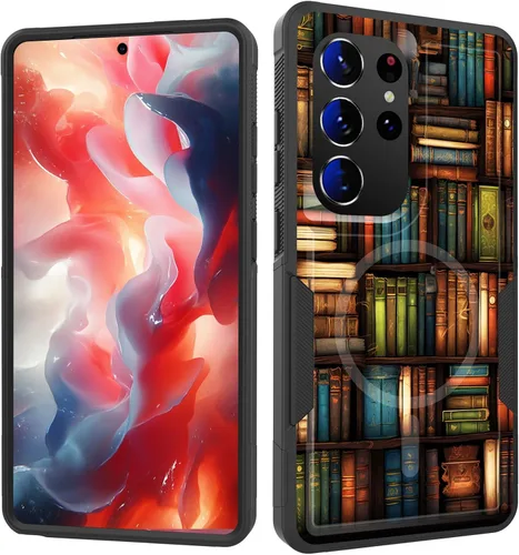 Vista 265 de Funda magnética para Galaxy A16 5G, [compatible con MagSafe] [protección contra caídas de grado militar] Funda resistente a prueba de golpes