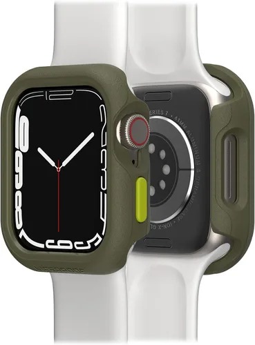 Vista 6 de LifeProof Funda ecológica para Apple Watch Series 7/8/9 (1.772 in) - Anclajes lejos (gris)