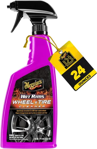 Vista 2 de Meguiar's G9524 - Limpiador de llantas para calientes, 61 ml
