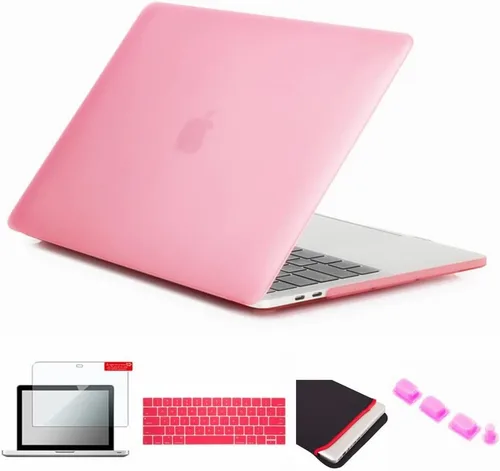 Vista 27 de Se7enline Compatible con MacBook Pro Touch Bar Case 2016/2017/2018/2019, funda rígida mate para Mac Pro de 13 pulgadas, A1706/A1989/A2159, funda