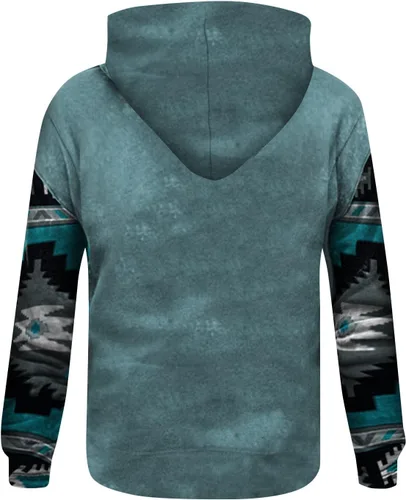 Vista 4 de Sudaderas con capucha para hombre, manga larga, para otoño, frescas, acogedoras, para gimnasio