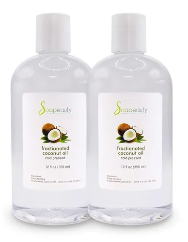 Vista 12 de Aceite de coco Soapeauty fraccionado prensado en frío refinado 100% natural disponible a granel Portador para aceites esenciales, hidratante