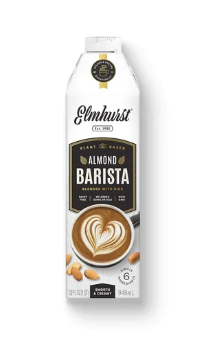 Vista 11 de Elmhurst 1925 Barista Edition Leche de avena, a base de plantas, vegana, 32 onzas (paquete de 6)