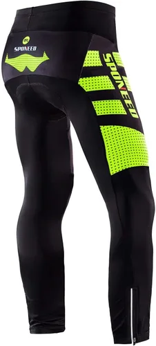 Vista 3 de sponeed - Mallas de ciclismo para hombre, acolchadas, 4D, para ciclismo de carretera