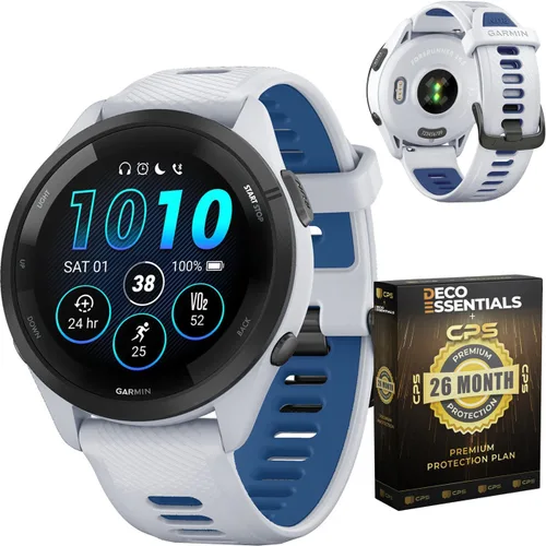 Vista 10 de Garmin Forerunner 265 Reloj inteligente GPS con garantía de 2 años, Agua/Negro