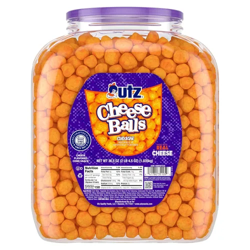Vista 4 de Utz Cheese Balls, 35 oz