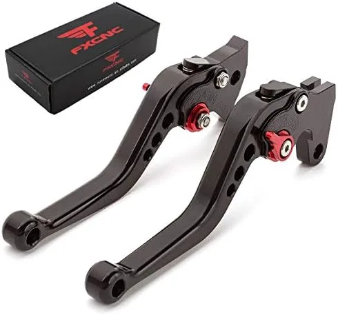 Vista 8 de FXCNC Palancas de embrague de freno ajustables cortas CNC para Tenere 700 2019-2021, Tracer 700 900 GT 2017-2021, NIKEN/GT 2019-2021, XV950 Racer