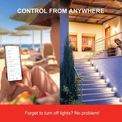Vista 5 de Sengled Bombilla de luz Alexa, bombillas inteligentes, bombillas inteligentes que funcionan con Alexa y Google Assistant, bombillas WiFi A19 blanco