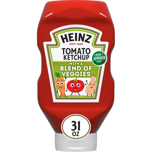 Vista 28 de Heinz Ketchup de tomate mezclado con chipotle, botella exprimible de 14 onzas