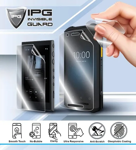 Vista 3 de IPG Para TEXAS INSTRUMENT - Protector de pantalla de hidrogel TI-84 PLUS CE invisible Ultra HD transparente protector de piel antiarañazos - Suave