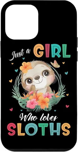 Vista 16 de Just a Girl Who Loves Sloths Case for iPhone 17