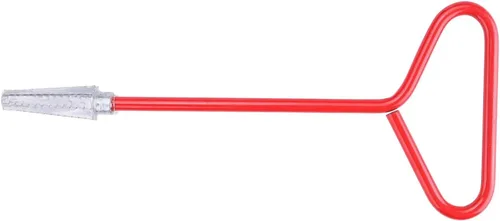Vista 2 de NDS SW-0500-C - Llave de punta de 1/2 y 3/4 pulgadas, color rojo