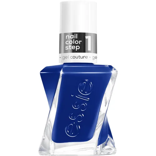 Vista 10 de essie gel couture, Esmalte de uñas de larga duración, vegano, Be Dazzled, Blue, Statement Peace, 0.46 onzas líquidas
