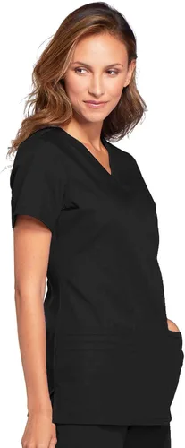 Vista 6 de Cherokee Workwear Originals - Camiseta de manga corta para mujer