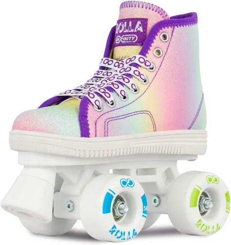 Vista 10 de Crazy Skates Rolla - Patines de cuatro ruedas para niños y niñas, ideales para principiantes