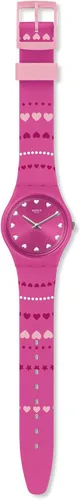 Vista 2 de Swatch GP160 - Reloj de cuarzo para mujer con correa de silicona color rosa 20 modelo GP160