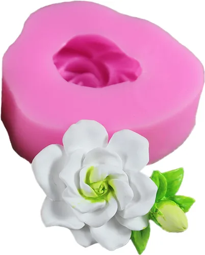 Vista 8 de 2 Piezas Pequeño Molde de Girasol de Silicona para Decoración de Fondant, Chocolate, Caramelo, Pastel, Vela, Jabón, Hornear, Pasta de Polímero