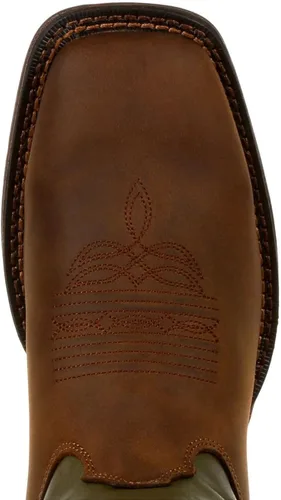 Vista 2 de Durango Botas Rebel Western para hombre Cactus de café