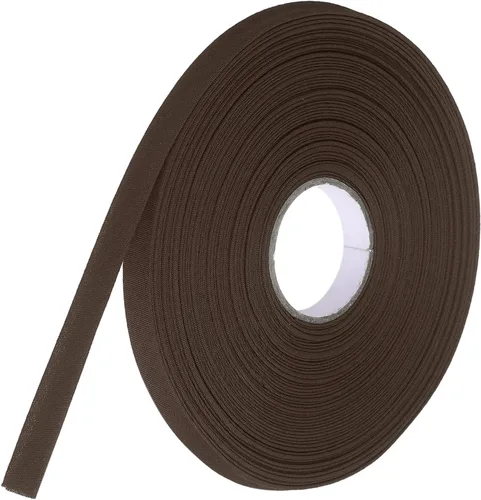 Vista 106 de MECCANIXITY Cinta al bies de doble pliegue de 1 pulgada, cinta al bies de poliéster continua a granel para coser, costura, acolchado, dobladillo