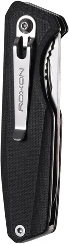 Vista 3 de Roxon S502U Cuchillo plegable de bolsillo mejorado Phantasy, mango G10, herramienta de bolsillo de supervivencia, cuchillo EDC, hoja de cuchillo