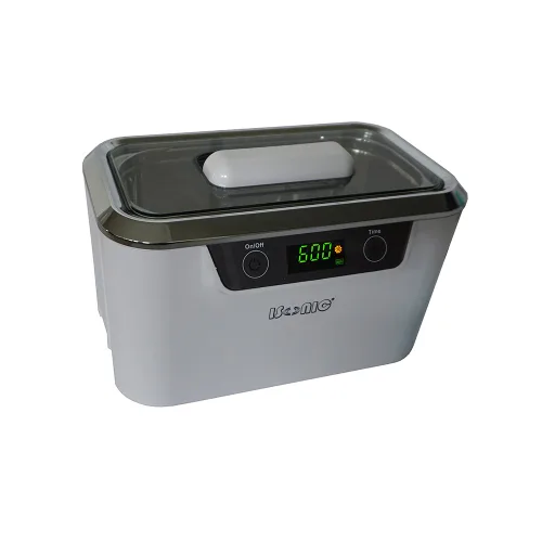 Vista 12 de iSonic CDS200B Limpiador ultrasónico digital con un tanque desmontable para joyas, gafas, relojes, CD, 1.6Pt/0.75 L, 110V
