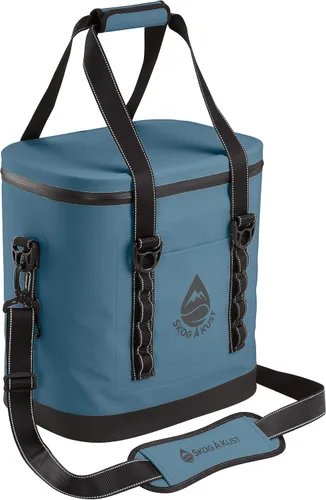 Vista 12 de Skog Å Kust ChillSåk - Bolsas enfriadoras suaves herméticas y a prueba de fugas Flip 24 Can Gris Oscuro