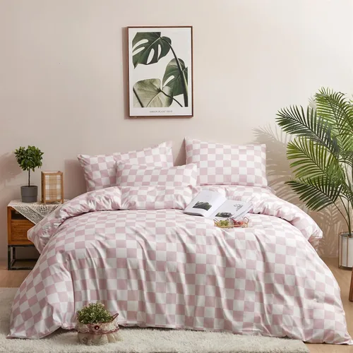 Vista 16 de Wellboo Juego de edredón de color verde oscuro, tamaño individual, color verde oliva, bohemio, ropa de cama de algodón para niños y niñas