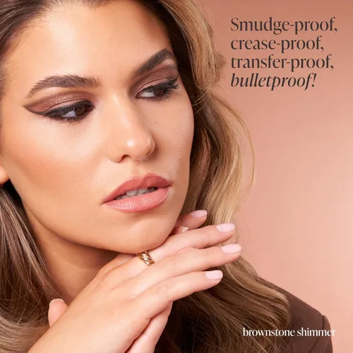 Vista 3 de Mally Beauty Evercolor Barra de sombra de ojos – Palisandro Mate – Fórmula impermeable y a prueba de pliegues – Color acumulable fácil de aplicar