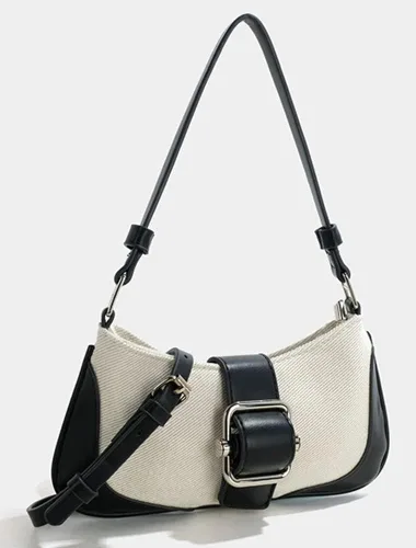 Vista 3 de Bolso cruzado de hombro para mujer, bolso de mano elegante, mini bolso de mano de piel sintética, bolso de mensajero de noche
