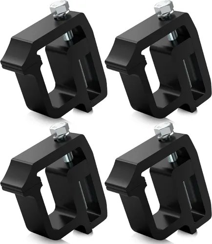Vista 8 de moveland 8 piezas de abrazaderas para carcasa de caravana - Abrazaderas para techo de camiones resistentes - Abrazaderas para tapa de camiones sin