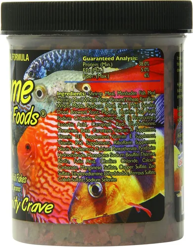 Vista 3 de Xtreme Community Crave Flake - Mezcla de krill y espirulina para colores vibrantes, apoyo inmunológico y salud digestiva, nutrición de peces