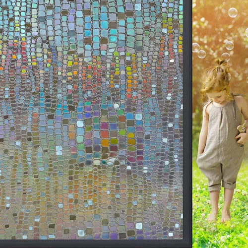 Vista 13 de Beautsaid - Película de privacidad para ventana (montañas, 16.9 x 39.4 pulgadas)