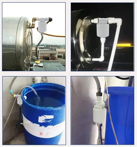 Vista 8 de Automatic Float Valve Water Level Control Floating Ball Valve Installed Inside Tower Tank Liquid Level Switch(1/2")
