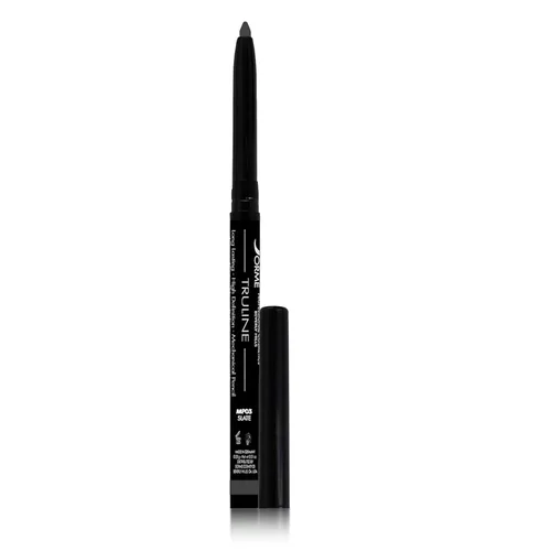 Vista 6 de Sorme Cosmetics Truline - Lápiz delineador de ojos mecánico en negro (0.1 onzas), delineador de ojos de gel negro impermeable y a prueba de manchas