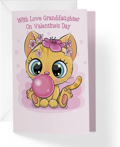 Vista 11 de Tarjeta del día de San Valentín de gato negro Para los amantes de los gatos Nine Lives Tarjeta individual de 5 x 7.5 pulgadas con sobre Hecho