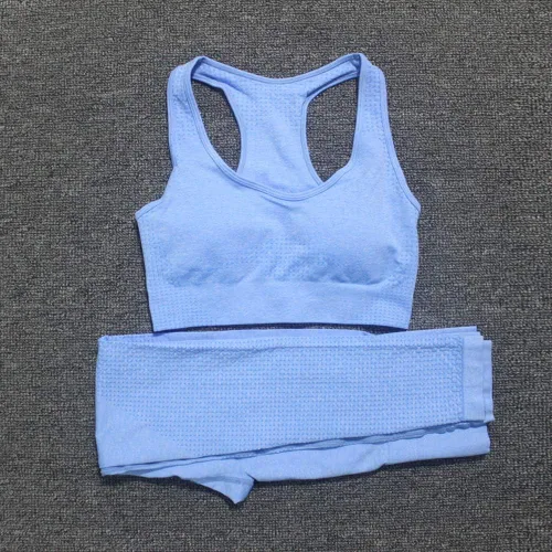 Vista 5 de WodoWei - Conjunto de 2 piezas de entrenamiento para mujer