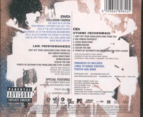 Vista 2 de JAY Z LINKIN PARK Collision Course CD