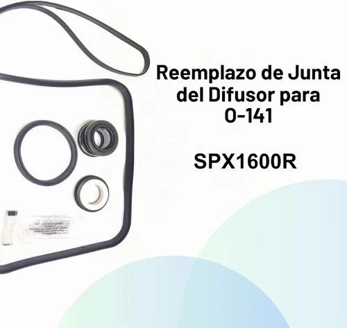 Vista 3 de Kit de reparación de junta tórica de junta de bomba de piscina Southeastern para Hayward® Super Pump SP2600, 1600, 2600X Kit 3 - Accesorios de bomba