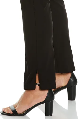 Vista 4 de Rafaella Women's Plus Size Dress Pants with Pull-On Waistband, Supreme Stretch, 31" Inseam, Flat Front, Comfort Fit