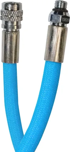Vista 4 de Scuba Choice Manguera trenzada de baja presión LP de color de 27 pulgadas para BCD estándar