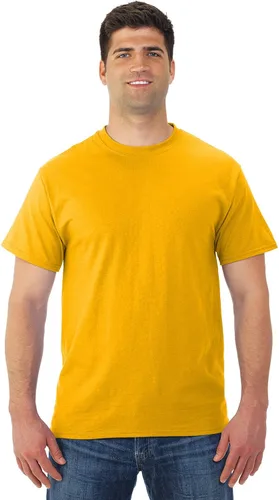 Vista 23 de Jerzees Camiseta pesada con cuello redondo y bolsillo en el pecho para hombre