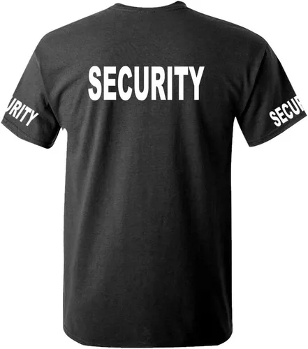 Vista 2 de The Goozler Seguridad - Fiesta Evento Personal Policía Deber - Camiseta de algodón para hombre