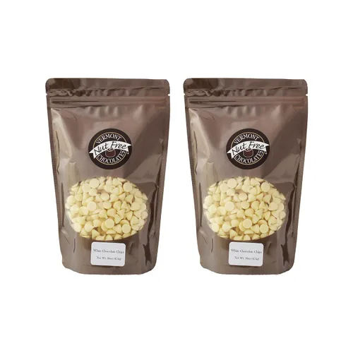 Vista 11 de Vermont Nut Free Chocolates Chips para hornear (chocolate con leche) 16 onzas, 2 bolsas, sin nueces, sin huevo, Kosher