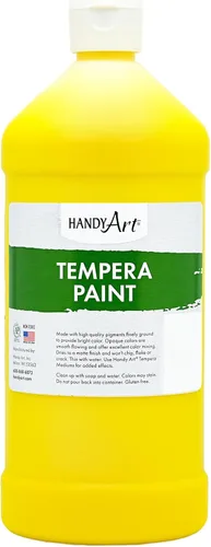 Vista 38 de Handy Art Pintura al temple premium, negro, botella de pinta de 16 oz