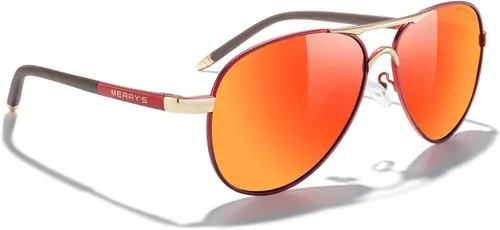 Vista 108 de MERRY'S, UV400 S8513, gafas de sol polarizadas para conducir, marco irrompible, para hombre.